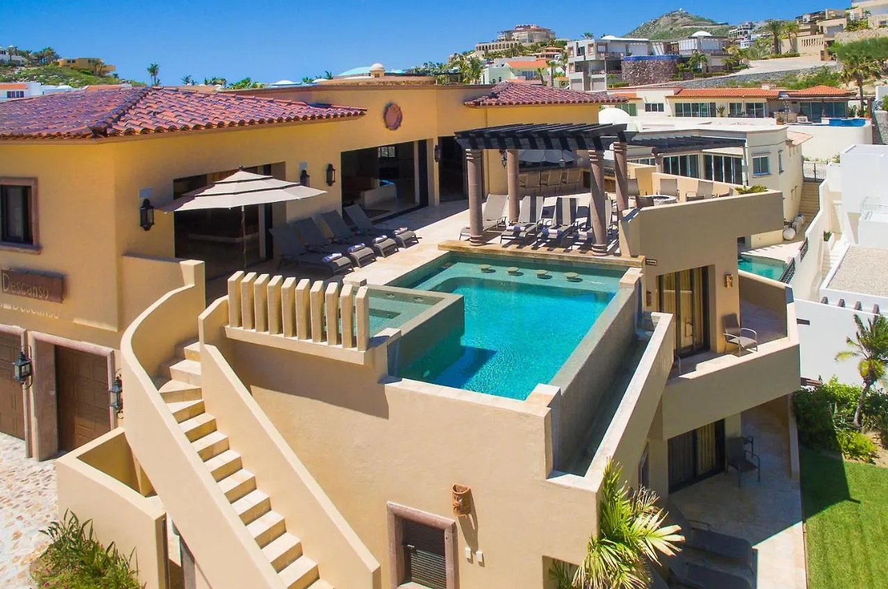 Amazing Staffed 9 Bedroom With Sea Views, Villa Descanso Cabo San Lucas